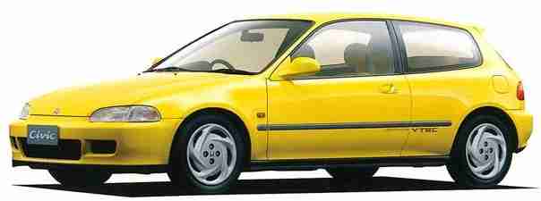 Honda Civic V хэтчбек 3дв. (EG) (Хонда Цивик) 1991-1995